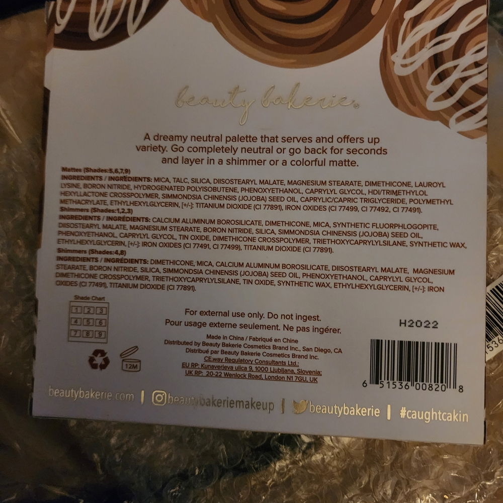 Beauty Bakerie The Chosen Bun Eyeshadow Palette - Picture 6 of 6